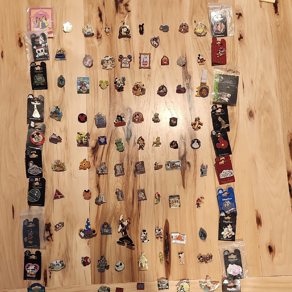 Colorful Collectible Pin Set